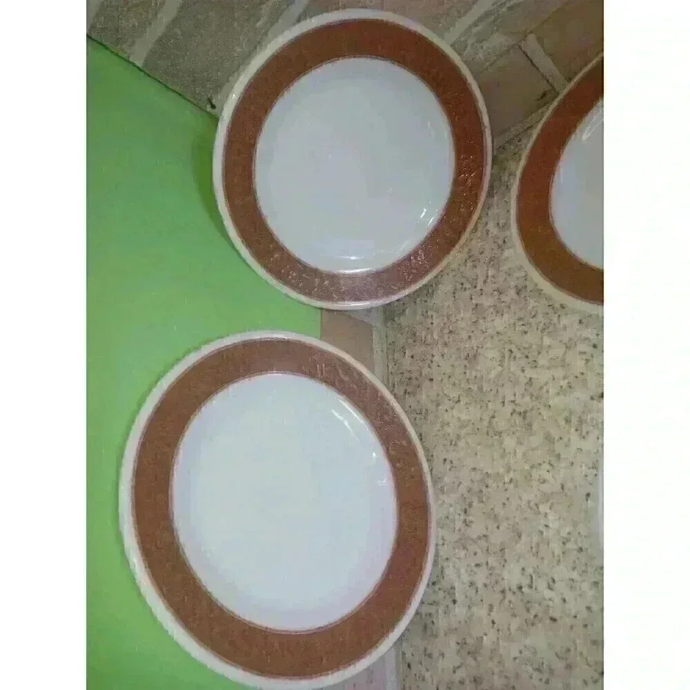 Vintage Pyrex Tableware By Corning Set Of 8 Salad Plates